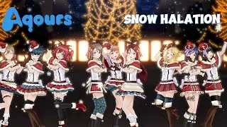 Snow Halation ( AI Cover ) - Aqours SIFAS MV | µ's