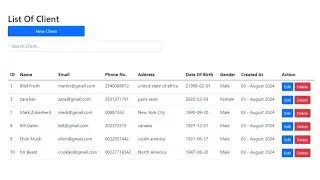 how to create a crud project using PHP and MySQL. search, edit, delete and add data