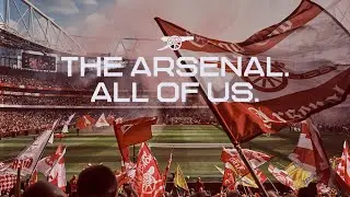 THE ARSENAL. ALL OF US. THANK YOU, GOONERS ❤️