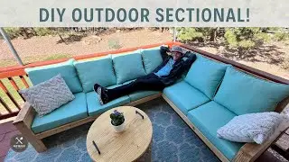 DIY Outdoor Sectional