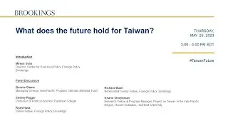 What does the future hold for Taiwan?