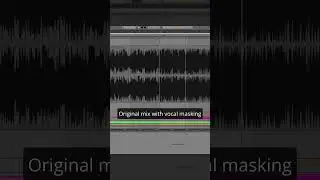 How to get clear vocals in your mix by solving masking - advanced vocal mixing tip.