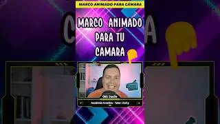 marco animado para camara gratis OBS studio