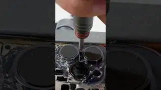 Blasting iPhone 14 Pro Back Glass To Replace New one (Original Sound) 
