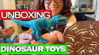 Unboxing Dinosaur Toys for Kids | Learn Dinosaur Names