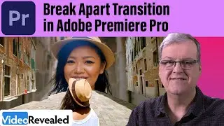 Break Apart Transition in Adobe Premiere Pro