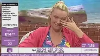 [방송사고]  홈쇼핑 안마의자 성능에가버렷