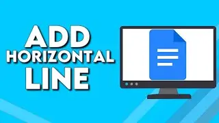 How To Insert And Add Horizontal Line on Google Docs Document on PC