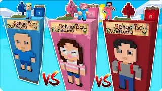 🏇ЧАНК АНДРЕЯ vs ЧАНК ВИКИ vs ЧАНК ИГОРЯ в МАЙНКРАФТЕ! ЛЕСКА НУБИК ШЕДИ