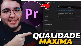 COMO RENDERIZAR VÍDEOS com o MÁXIMO DE QUALIDADE possível no ADOBE PREMIERE (Atualizado 2023)