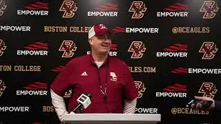 Football: Bill O'Brien News Conference (Oct. 14, 2024)