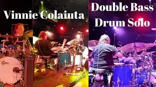 Vinnie Colaiuta Double Bass Drum Solo - Lonnie On The Move with Jeff Beck and Rhonda Smith 9/24/19