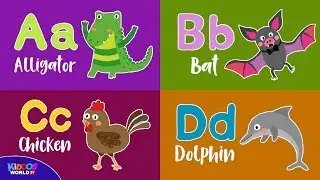The Alphabet Animal Names From A-Z for Kids Learning