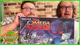 Electronic 90s Game OMEGA VIRUS | Beer and Board Games