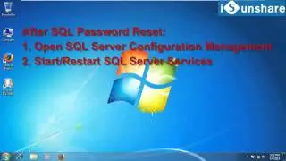 SQL Server 2012 SA Password Reset