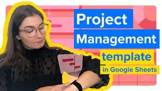 Project management template in Google Sheets [GANTT CHART]