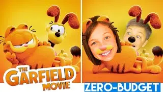 THE GARFIELD MOVIE With ZERO BUDGET! Official Trailer MOVIE PARODY By KJAR Crew!