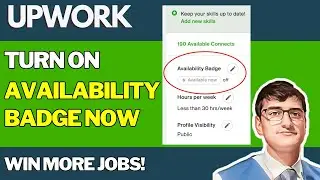 What is Upwork Availability Badge | Upwork Available Now Badge | Connects | My Epic 1-Year Review?