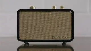 Retro Bluetooth Speaker for Home Indoor, Trenbader.com Vintage Radio/ Amazon Black Friday 2019