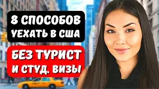 Как переехать в США без туристической и студенческой визы? Виза e2 - виза eb1 виза К1 - Айя Балтабек