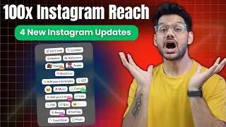 100x Instagram reach | Instgaram New Update | Instagram cutout, reveal, shake to see message 🔥 🔥