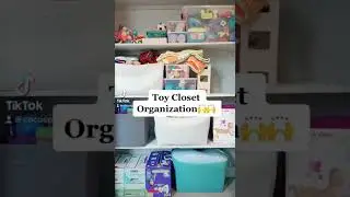 Toy Closet Organization