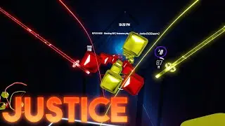 Quest Pro controller moment | Justice (V2) | Beat Saber (86.57 #1)