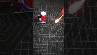 Tesla Coil on Fire