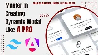 Building Reusable Dialog Box | Angular and Tailwind | Angular Material Library Like Approach