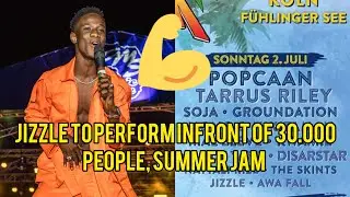 Breaking| Jizzle to perform at the Summer jam festival in Europe 😎