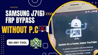 Samsung J7 2016 (SM J710) Google Account/FRP Bypass |ANDROID 8.1.0 Without PC 2020 2022 2023