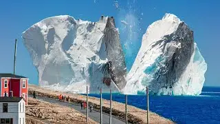 30 Monstruosos Colapsos de Glaciares Captados por las Cámaras