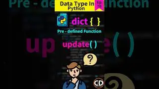 What is Update ( ) function of Dictionary in PYTHON - dict( ) - Python Short Series Ep. 76 #python