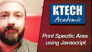 Print Specific Area using Javascript [ Part 2 with Answers ] ( Urdu / Hindi )