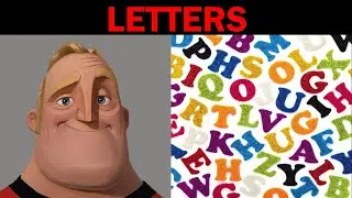 Mr.Incredible Becoming Canny (Letters)