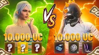 Где Повезет Больше? 10.000 UC На Новом Аккаунте vs Донатном!🔥