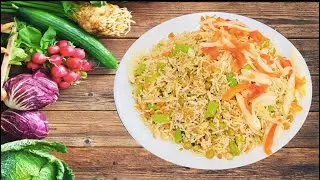 Continental Veg Fried Rice (Chef Own Recipe )