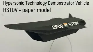 HSTDV - Hypersonic Technology Demonstrator Vehicle model and technology | DRDO | Hypersonic missile