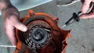 HOW TO REPLACE PULL CORD STIHL BLOWER