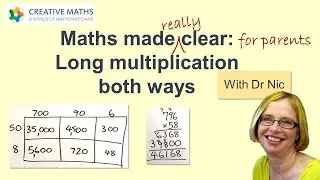 The area model of multiplication - Maths made really clear for parents
