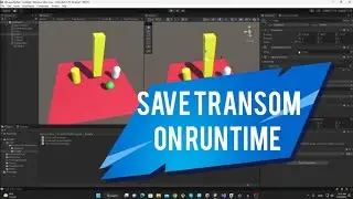 Runtime Auto Transform Save & Load  Unity3D | Package use