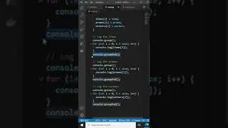 console.group() for debugging - JavaScript Tutorial for Beginners