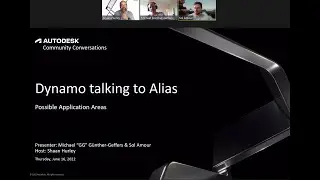 31- Dynamo Office Hours: Dynamo talking to Alias