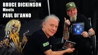 Bruce Dickinson Meets Paul Di'Anno For The First Time!!! FULL VIDEO & BETTER SOUND (July 13th, 2024)