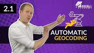 2.1 Automatic geocoding [Reporting on maps in Excel & Power BI | Free Online Course]