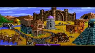 Heroes of Might & Magic 1 Barbarian Town Theme Animatic (1995, NWC) 720p Animated