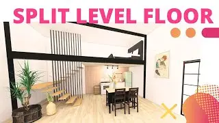 How to create split level floor - Room Planner tutorial