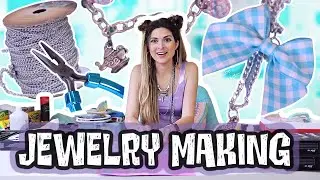 MAKING 100 NECKLACES?! Episode 1 : Getting Started & Jewelry Making Basics