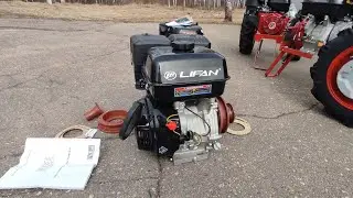 Двигатель LIFAN/WEIMA 13 л.с. с переходным  плитами для мотоблоков МТЗ.