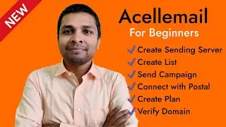 Learn to use Acellemail for Beginners - Create & Send Campaign